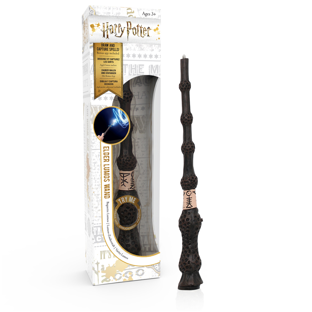 New & Official Warner Bros Harry Potter Replica Polyresin Character Wand 