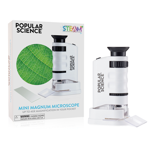 Popular Science Mini Magnum Microscope - Wow! Stuff