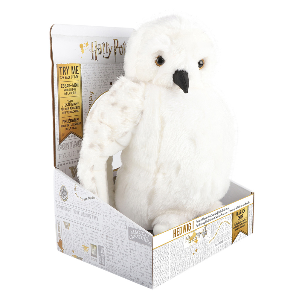 Realistische Hedwig Owl Toy Mini Simulation Modell Weihnachtsgeschenk Cute Y0W6 