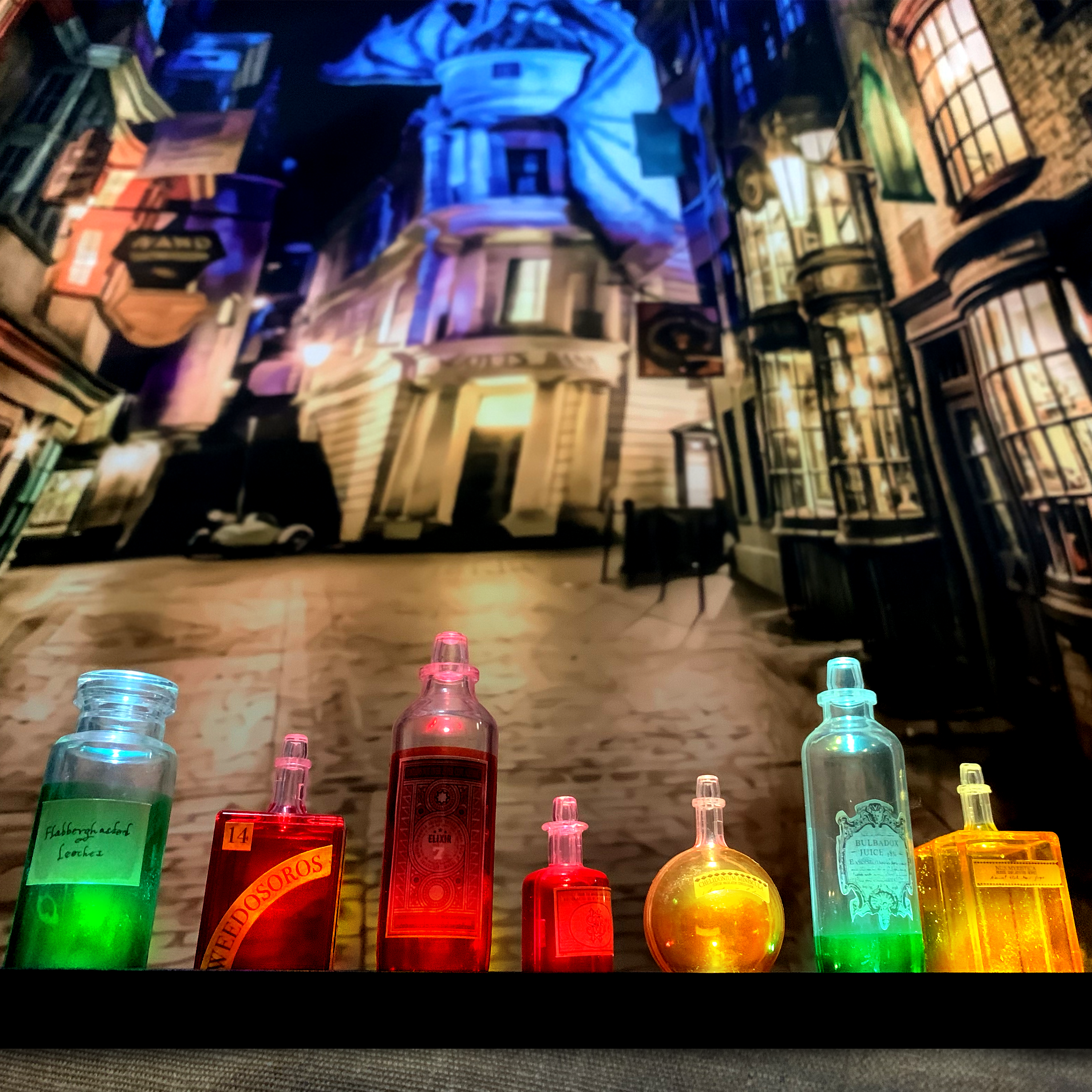 Offiziell Lizenzierte Harry Potter LED Lampe Trank Flasche Lamp Potion Bottle 
