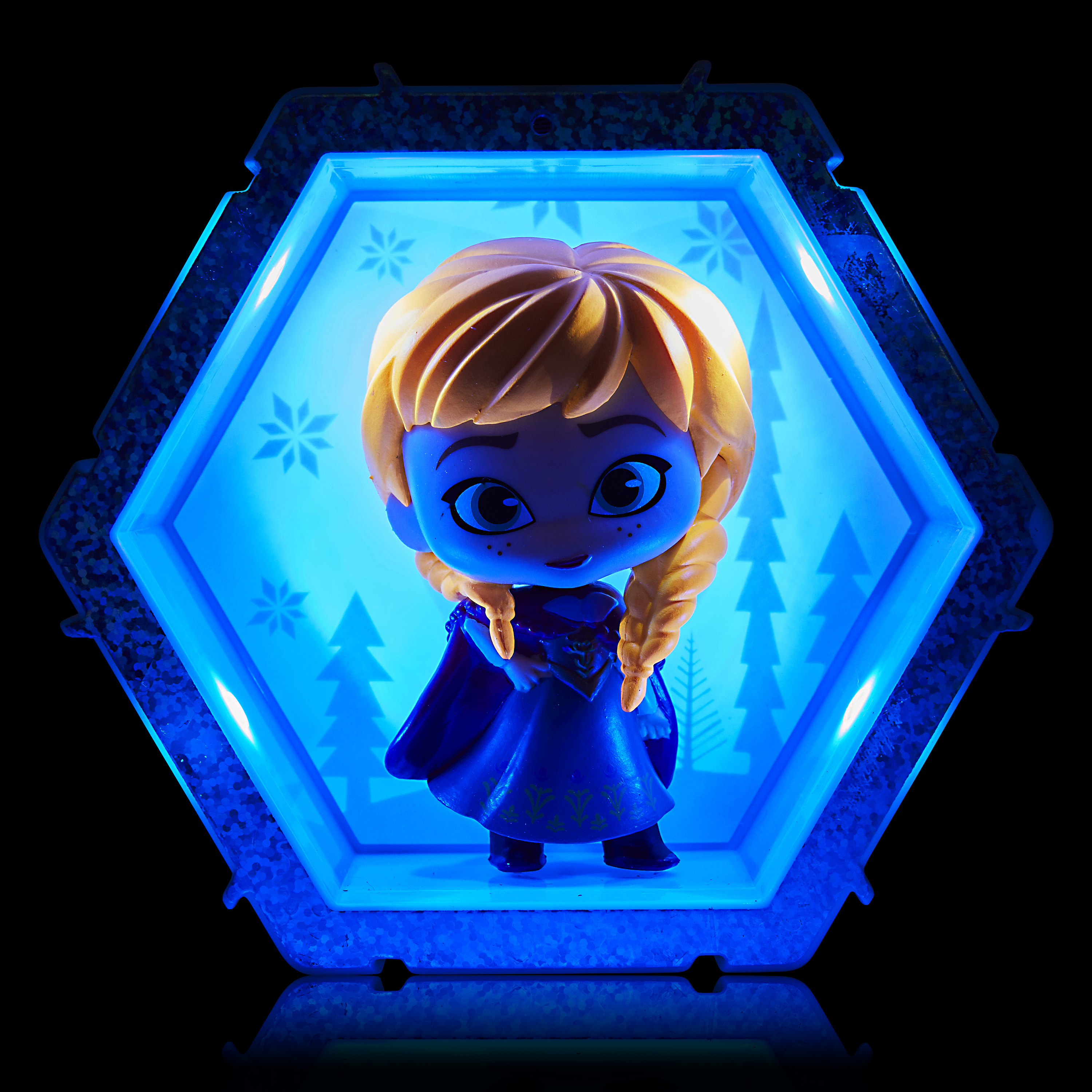 Official Disney Light-Up Bobble-Head Collectable Figure PODS Anna WOW Frozen 2